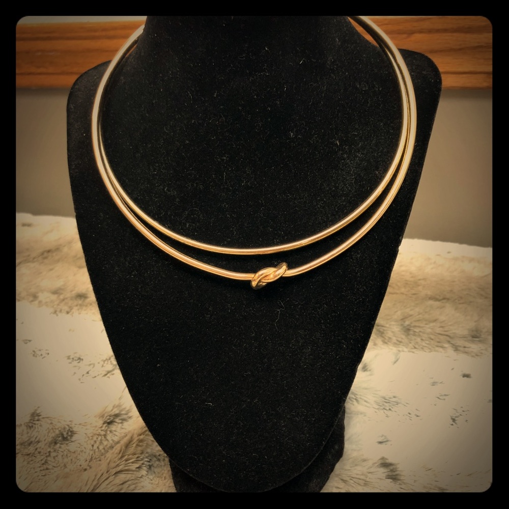 Gold tone Choker Set